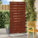 Privacy Screen 100 x 50 x 180 cm Weathering Steel Rusty