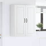 Wall Cabinet PORTO White 80 x 31 x 100 cm Engineered Wood - Top-Down View