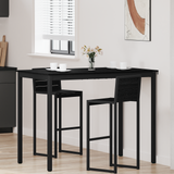 Standing Bar Table Engineered Wood - Side View