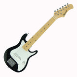 Karrera Electric Childrens Guitar Kids - Black - Rear View