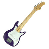 Karrera Electric Childrens Guitar Kids - Purple - Rear View