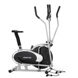 Powertrain 3-in-1 Elliptical Cross Trainer Exercise Bike with Resistance Bands - Extra Image