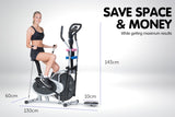 Powertrain 6-in-1 Elliptical Cross Trainer Bike with Weights and Twist Disc - Extra Image