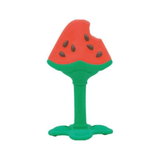 EDISON mama Kamikami Baby Teether 3D Watermelon - 45-Degree Angle