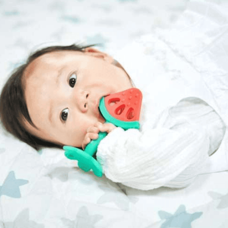 EDISON mama Kamikami Baby Teether  Apple-2006733438673096706