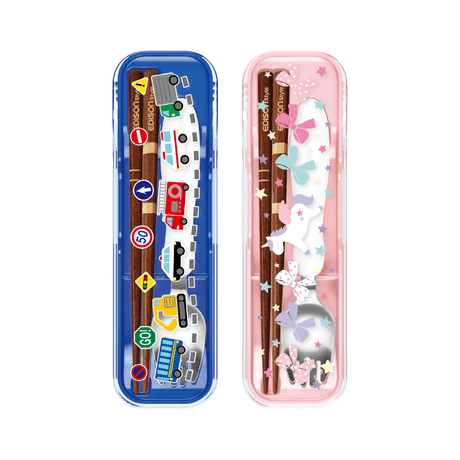 EDISON mama Portable Spork Set with Case Unicorn-1954803145704083457