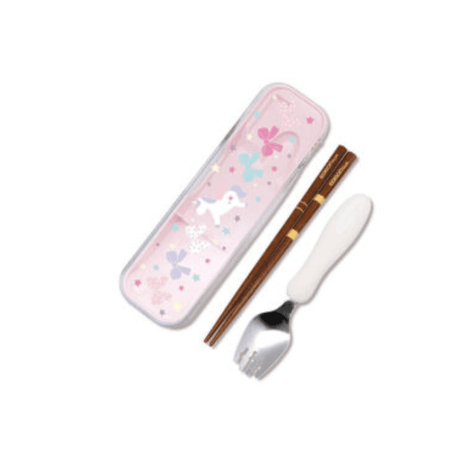 EDISON mama Portable Spork Set with Case Unicorn-1954803145704083459