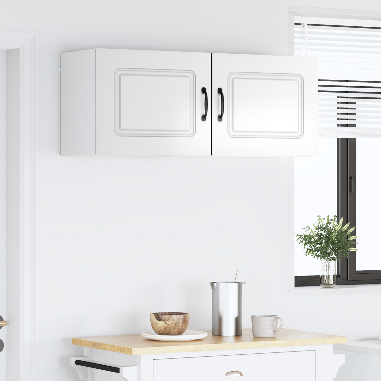 Dishwasher Panel Kalmar 2 pcs High Gloss White 50 x 31 x 40 cm