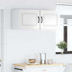 Dishwasher Panel Kalmar 2 pcs High Gloss White Engineered Wood
