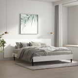 Wall Headboard White 240 cm Engineered Wood