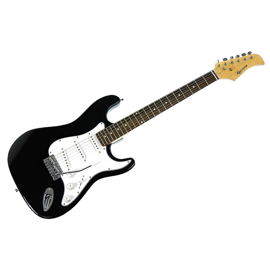 Karrera 39in Electric Guitar Music 6-String Instrument Full Size Black