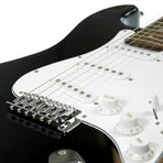 Karrera 39in Electric Guitar Music 6-String Instrument Full Size Black
