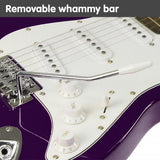 Karrera 39in Electric Guitar Music 6-String Instrument Full Size Purple