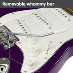 Karrera 39in Electric Guitar Music 6-String Instrument Full Size Purple
