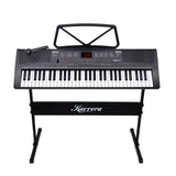 Karrera 61-Key Electronic Piano Keyboard 75cm with Stand - Black - Extra Image