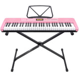 Karrera 61-Key Electronic Keyboard with LCD and Touch Response in Pink CHJ-291 - Extra Image