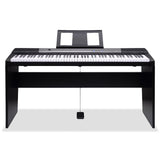 Karrera 88 Keys Electronic Keyboard Piano with Stand Black - Extra Image