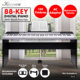 Karrera 88 Keys Electronic Keyboard Piano with Stand Silver - Extra Image