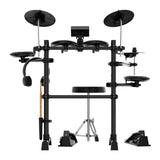 Karrera TDX-16 Electronic Drum Kit with LCD, Toms, Snares Quiet Mesh Pads & Pedals, Adjustable - Extra Image