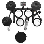 Karrera TDX-16 Electronic Drum Kit with LCD, Toms, Snares Quiet Mesh Pads & Pedals, Adjustable