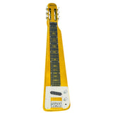 Karrera 29in 6-String Lap Steel Hawaiian Guitar - Metallic Gold - Extra Image