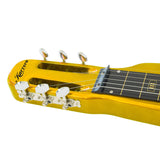 Karrera 29in 6-String Lap Steel Hawaiian Guitar - Metallic Gold - Extra Image