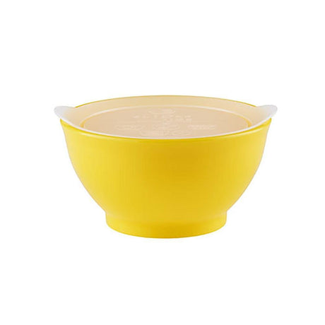 Elipse Kids Spill-Proof Anti-Slip Bowl Stage 1 8oz | Twin Pack with Lid Orange-2006733340492828677