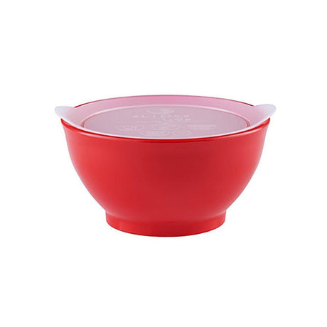 Elipse Kids Spill-Proof Anti-Slip Bowl Stage 1 8oz | Twin Pack with Lid Pink-2006733340664795137