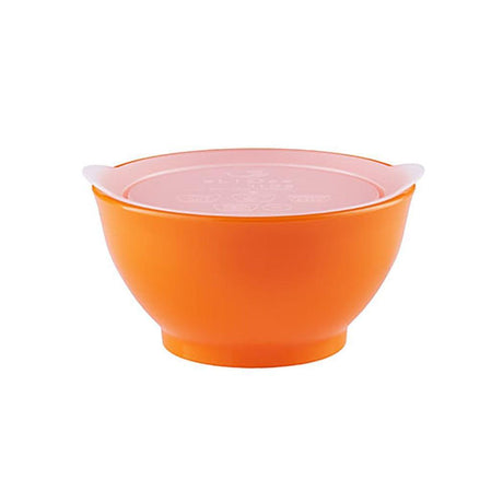 Elipse Kids Spill-Proof Anti-Slip Bowl Stage 1 8oz | Twin Pack with Lid Pink-2006733340664795138