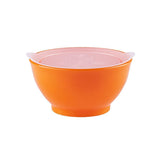 Elipse Kids Spill-Proof Anti-Slip Bowl Stage 1 | Single Pack with Lid Green - 45-Degree Angle