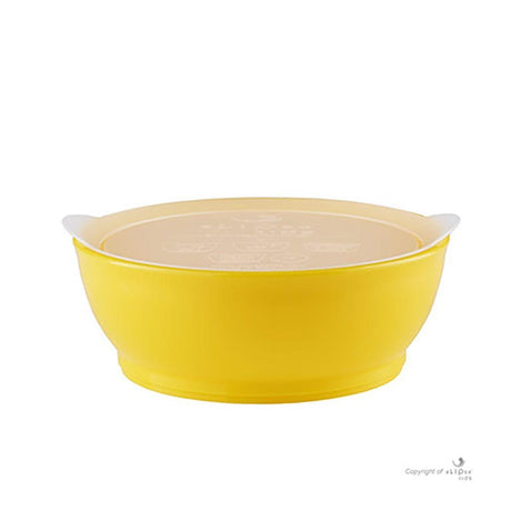 Elipse Kids Spill-Proof Anti-Slip Bowl Stage 3 12oz | Single Pack with Lid White-1954803047326683139