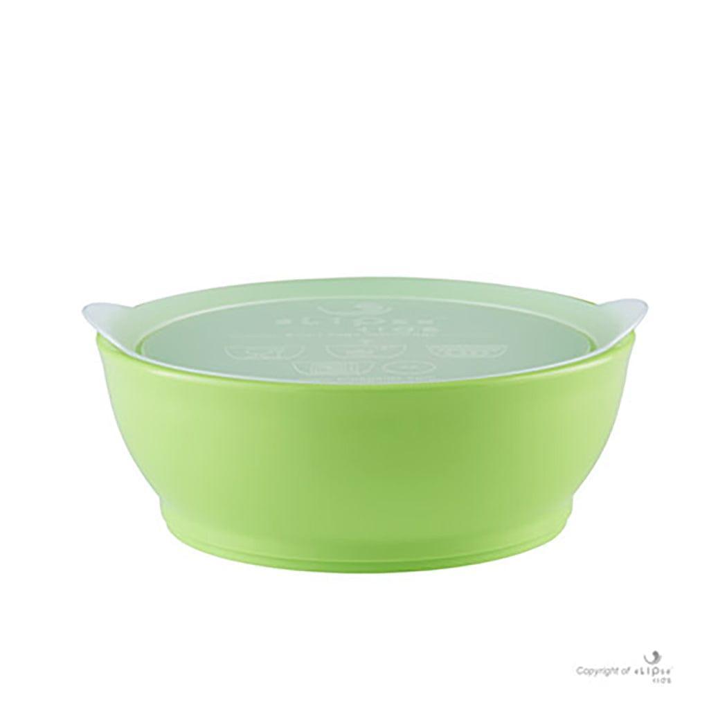 Elipse Kids Spill-Proof Anti-Slip Bowl Stage 3 12oz | Single Pack with Lid White-2006733341797257218