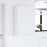 Hanging Cabinet White 60 x 31 x 100 cm Engineered Wood - Top-Down View