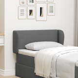 Headboard Ear Dim Grey 40 x 23 x 6 cm Fabric