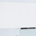 Hanging Cabinet White 30 x 31 x 100 cm Engineered Wood