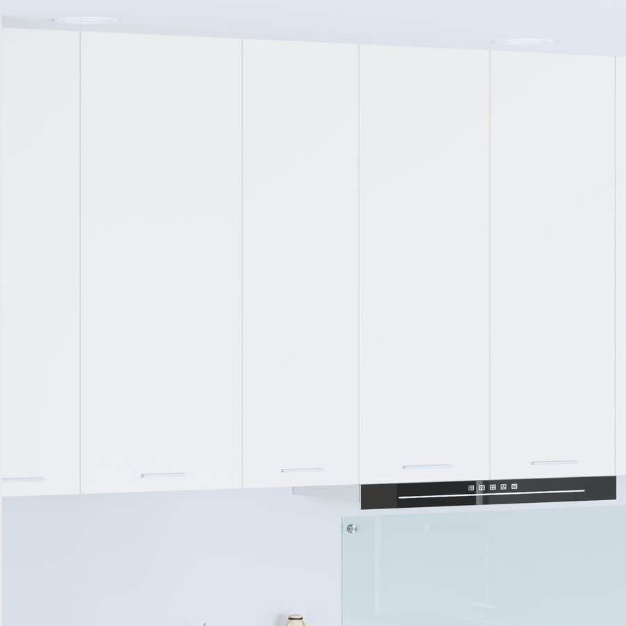 Hanging Cabinet White 30 x 31 x 100 cm Engineered Wood