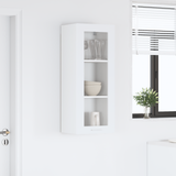 Hanging Cabinet White 40 x 31 x 100 cm Engineered Wood - Top-Down View