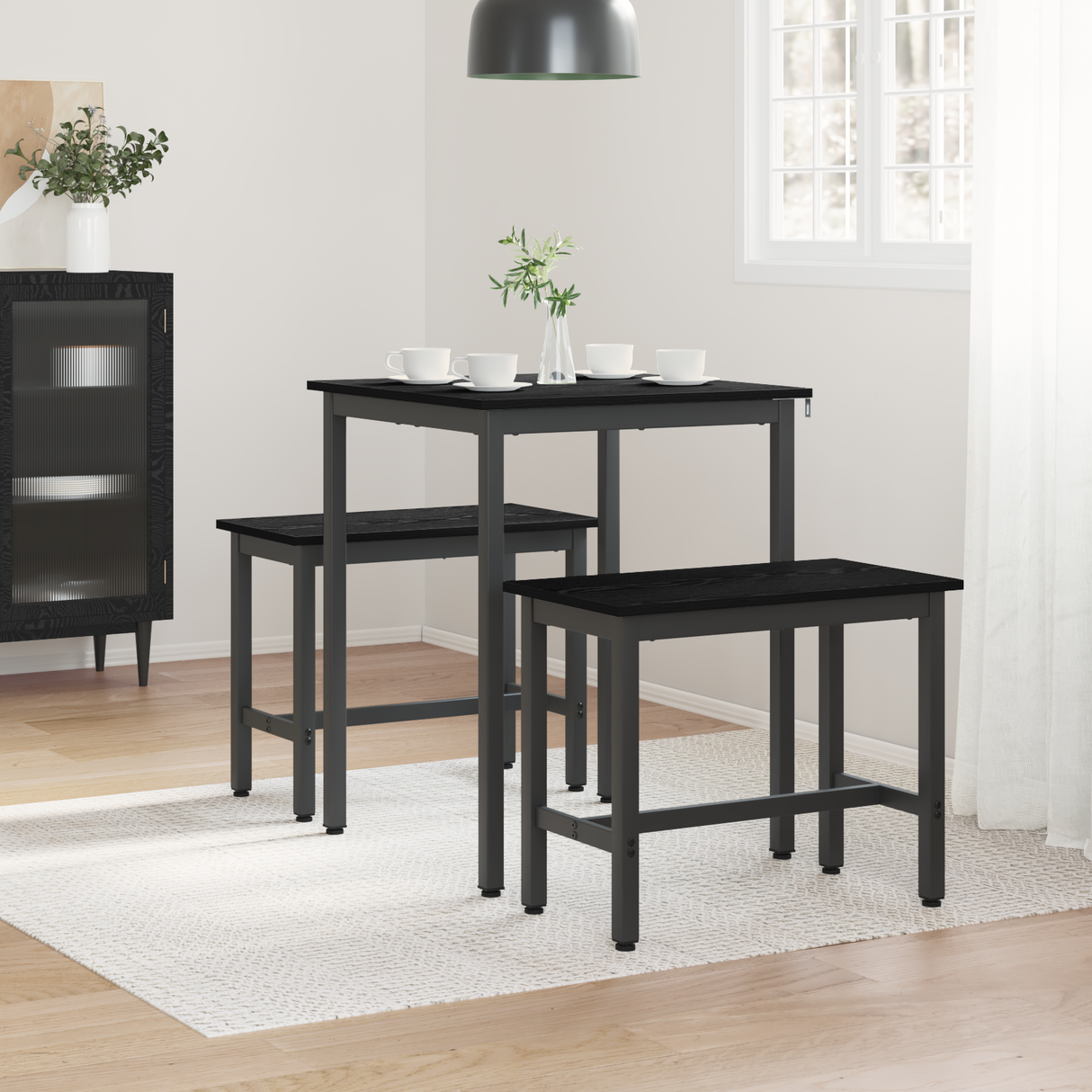 Dining Tables 60 x 60 x 75 cm METAL
