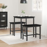 Dining Tables 60 x 60 x 75 cm METAL - Top-Down View