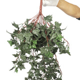 Hanging English Ivy Bush 80cm UV Resistant - Side View