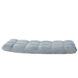 Adjustable Cushioned Floor Gaming Lounge Chair 99 x 41 x 12cm - Grey - Side View