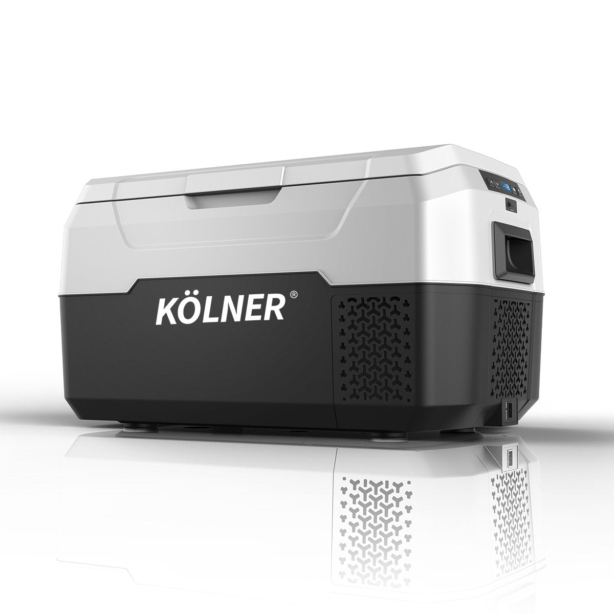 Kolner 20L Portable Camping Fridge Cooler Freezer Food Storage Black