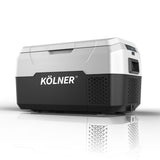 Kolner 20L Portable Camping Fridge Cooler Freezer Food Storage Black