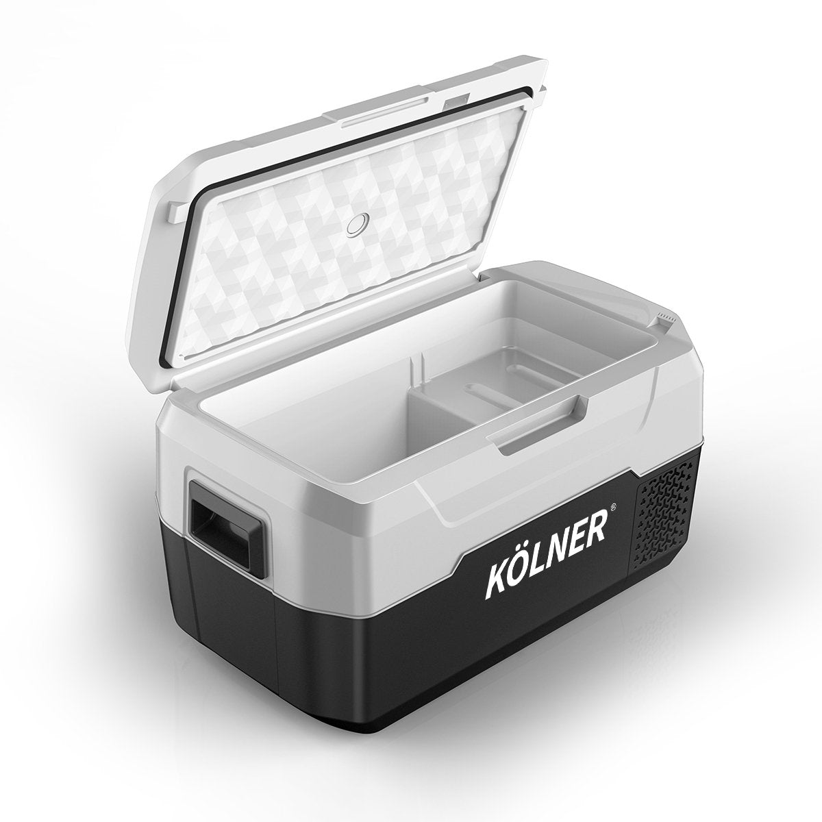 Kolner 20L Portable Camping Fridge Cooler Freezer Food Storage Black