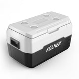 Kolner 20L Portable Camping Fridge Cooler Freezer Food Storage Black