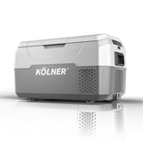 Kolner 20L Portable Camping Fridge Cooler Freezer Refrigerator Grey