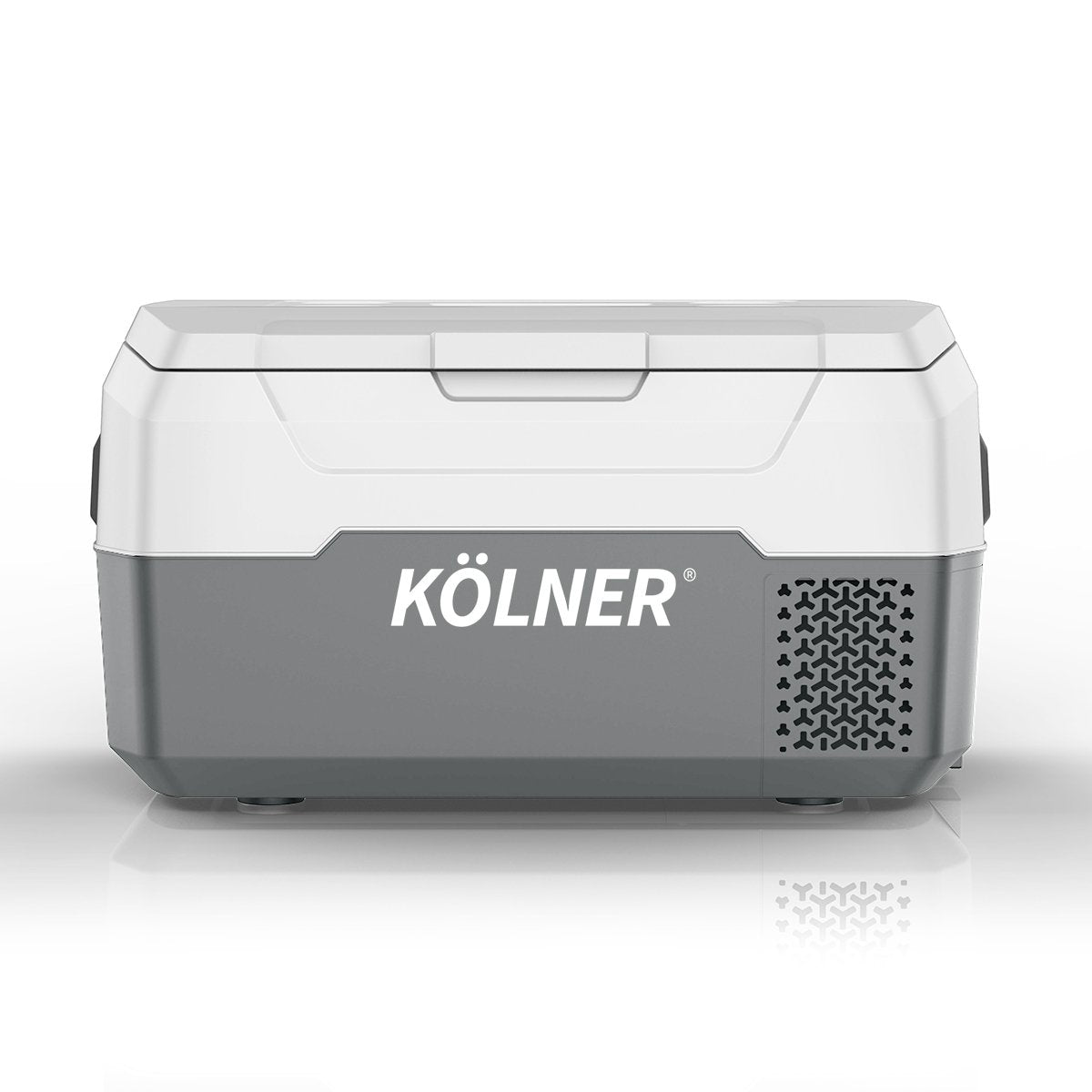 Kolner 20L Portable Camping Fridge Cooler Freezer Refrigerator Grey