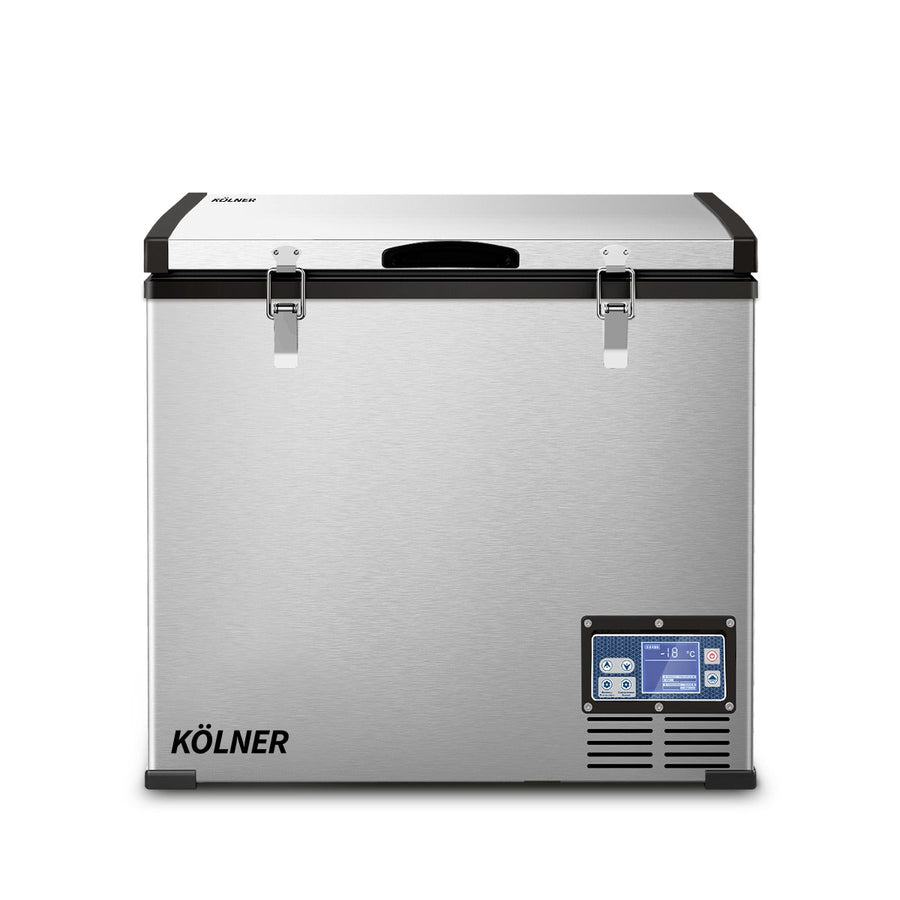 Kolner 95L Stainless Steel Portable Fridge Chest Camping Freezer