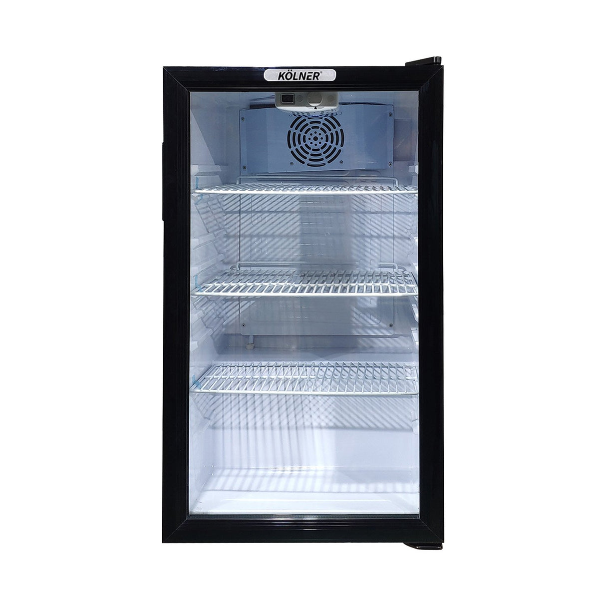 Kolner 100L Mini Bar Wine Fridge Glass Door Beverage Cooler Drinks Refrigerator