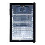Kolner 130L Mini Bar Fridge Wine Drinks Glass Door Beverage Cooler Refrigerator